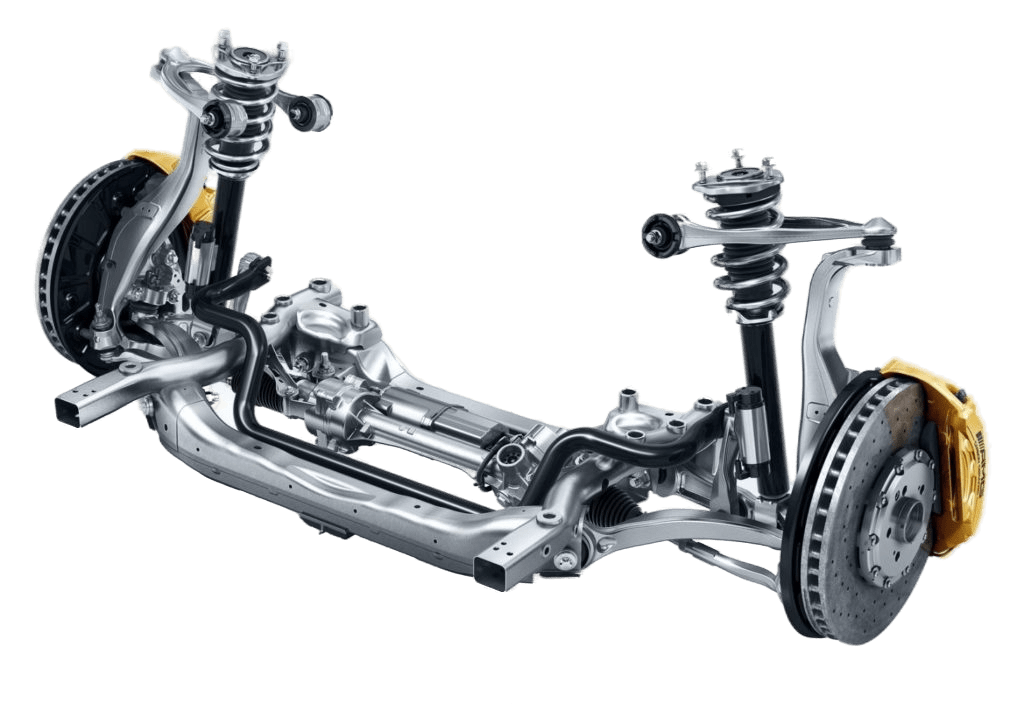 Подвеска Мерседес CLA. Подвеска машины. Ходовая автомобиля. Детали подвески.